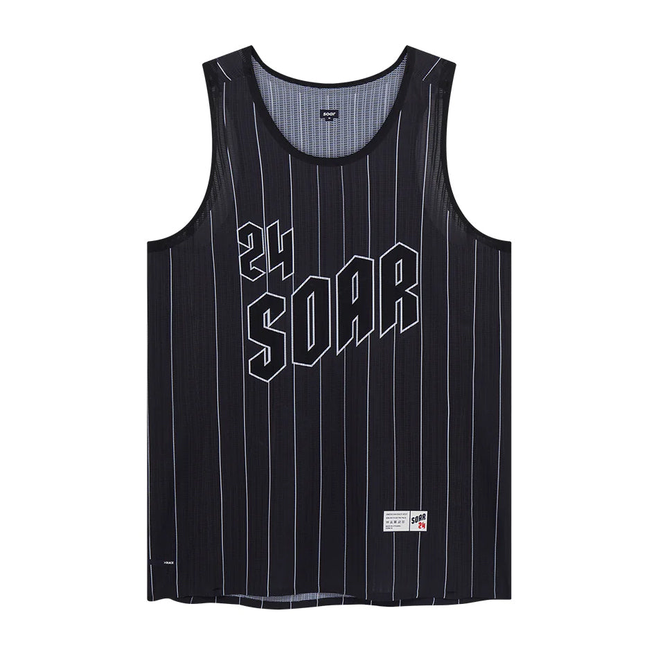 Soar Men's American Race Vest Charcoal / Black - Achilles Heel