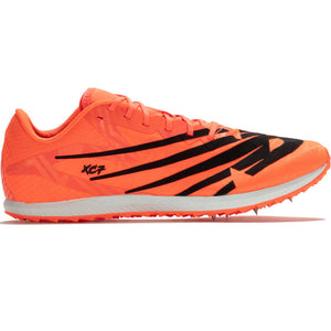 New Balance XC Seven v4 Running Spikes Neon Dragonfly / Poppy - achilles heel