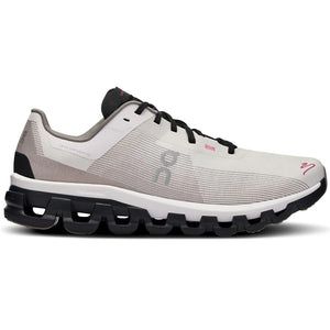 On Men's Cloudflow 4 DISTANCE Running Shoes White / Black - achilles heel