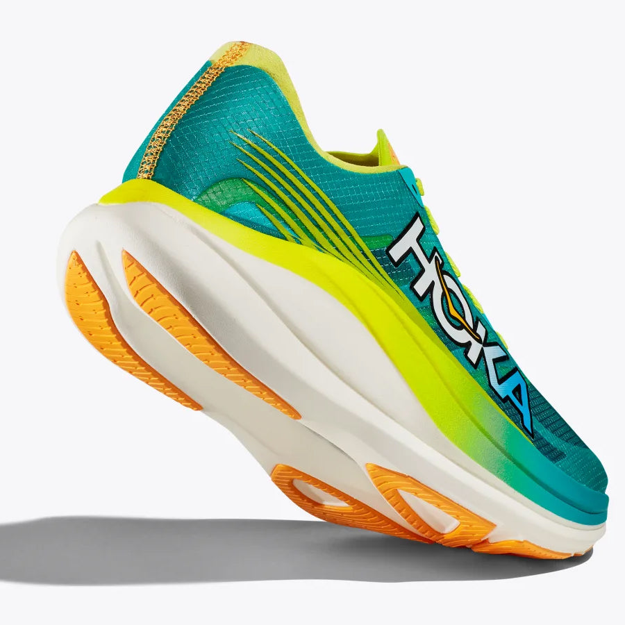 Hoka Rocket X 2 Running Shoes Ceramic / Evening Primrose - achilles heel