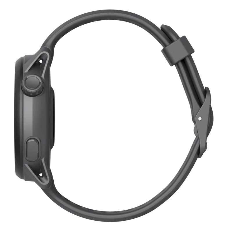 Pace 3 Silicone Strap GPS Sport Watch Black - Achilles Heel