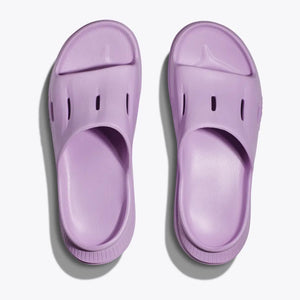 Hoka Ora Recovery Slide 3 Violet Bloom / Violet Bloom - achilles heel