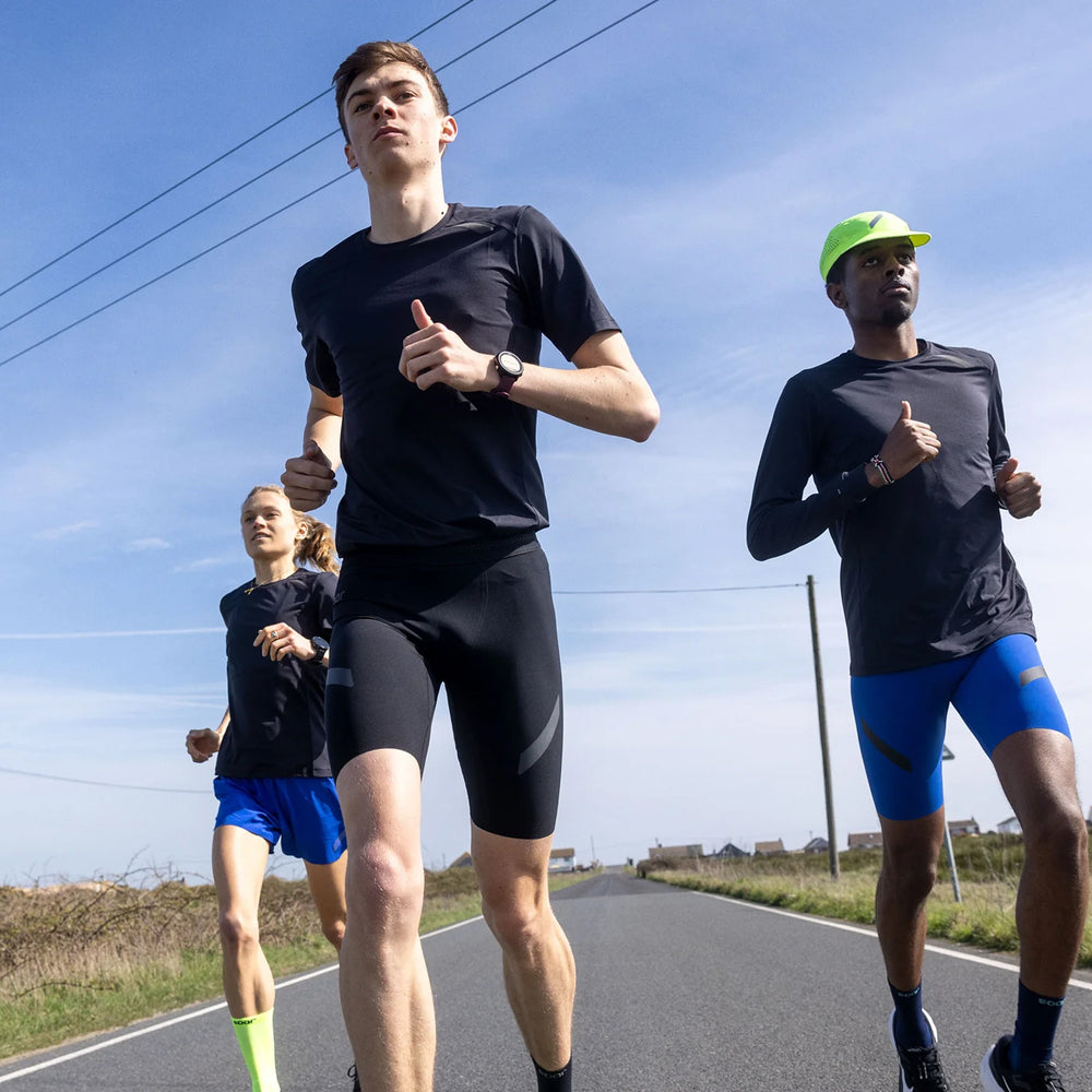 Mens running half tights on sale