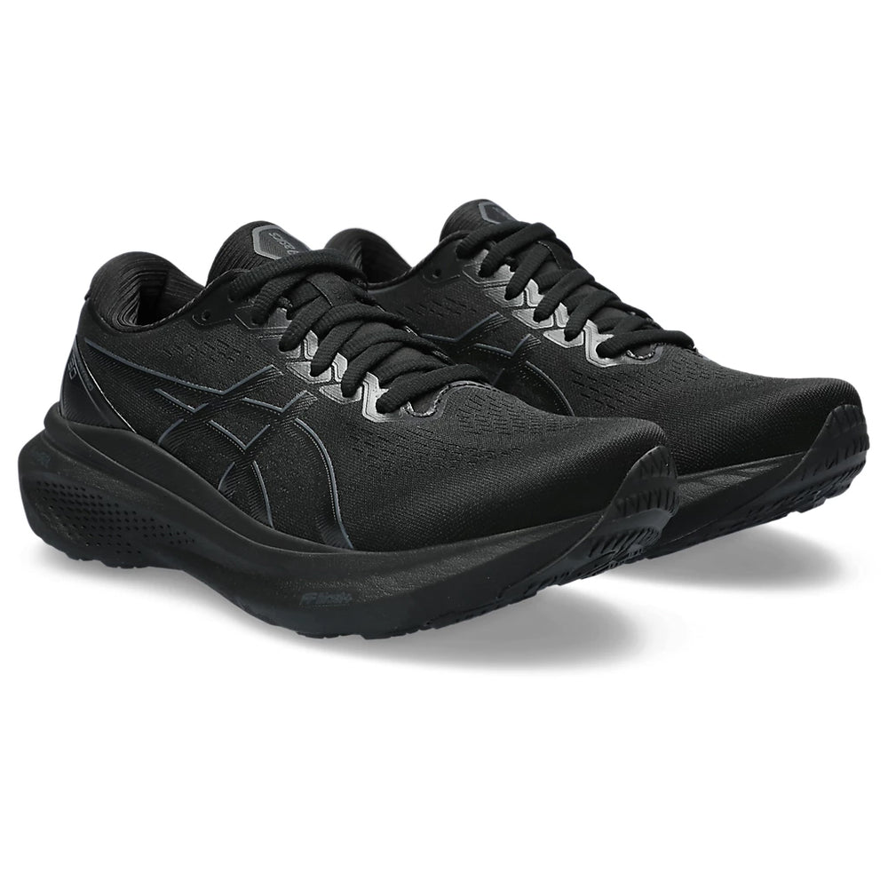 Asics Women's Gel-Kayano 30 Running Shoes Black / Black - achilles heel