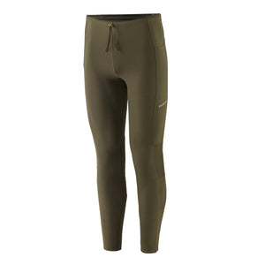 Patagonia Men's Endless Run Tight Pine Needle Green - achilles heel