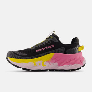 New Balance Women's X More Trail v3 Trail Running Shoes Black / Ginger Lemon / Real Pink - achilles heel