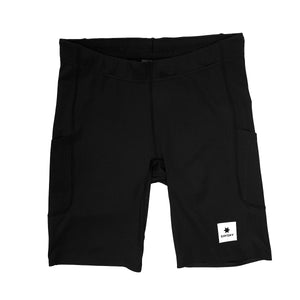 SAYSKY Men's Combat+ 9 Inch Short Tights Black - achilles heel