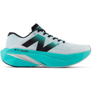 New Balance Men's Fuelcell SuperComp Trainer v3 Running Shoes Cyber Jade / White / Black - achilles heel