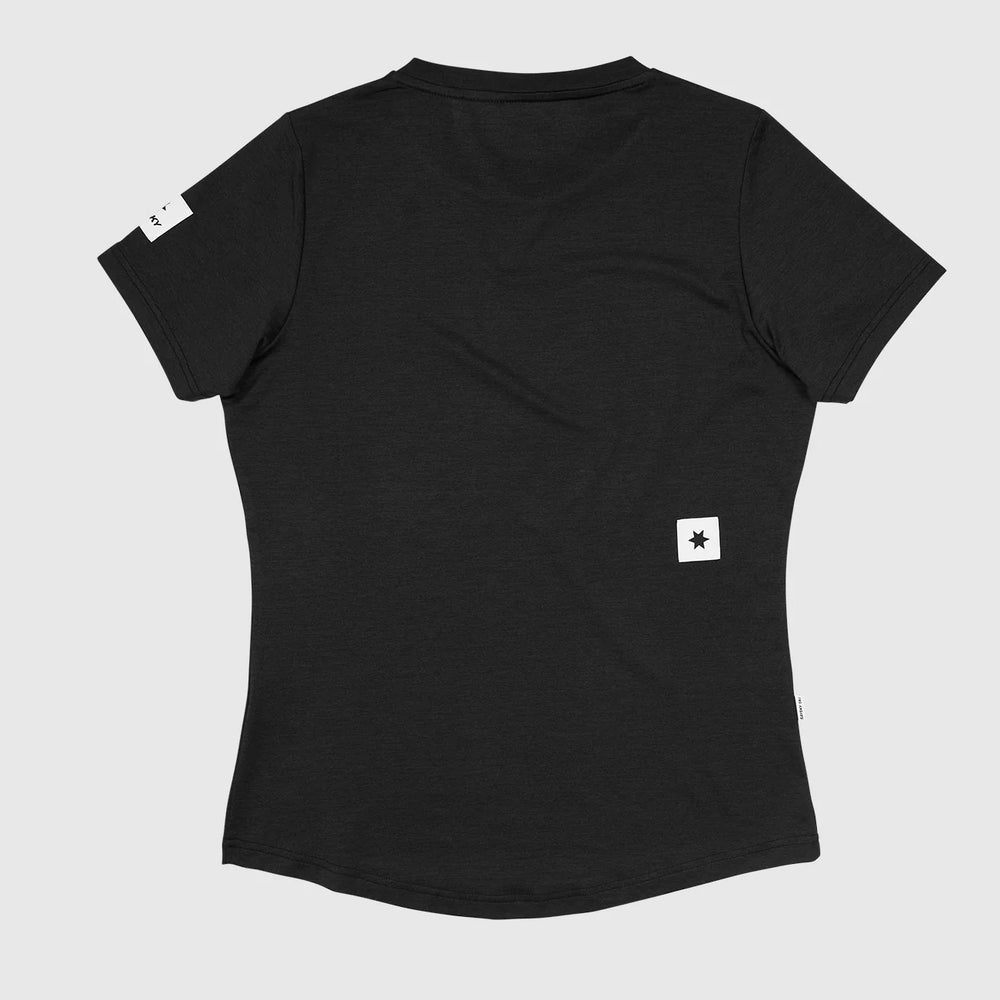 SAYSKY Women's Clean Pace Tee Black - achilles heel