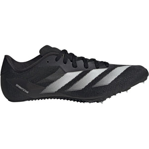 adidas Sprintstar Running Spikes Core Black / Zero Metallic / Cloud White - achilles heel