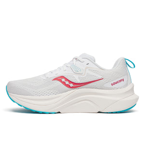 Saucony Women's Tempus 2 Running Shoes White / Cayenne - achilles heel