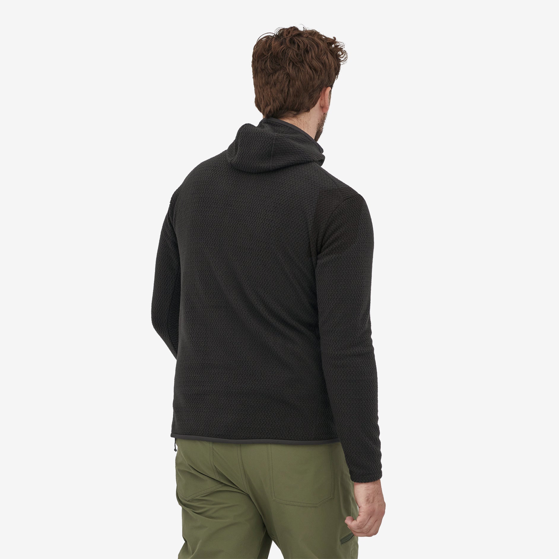 Men's R1 Air Full-Zip Hoody Black - Achilles Heel