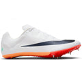 Zoom Rival Sprint Running Spikes White / Obsidian / Bright Crimson / Hyper Turquoise - Achilles Heel