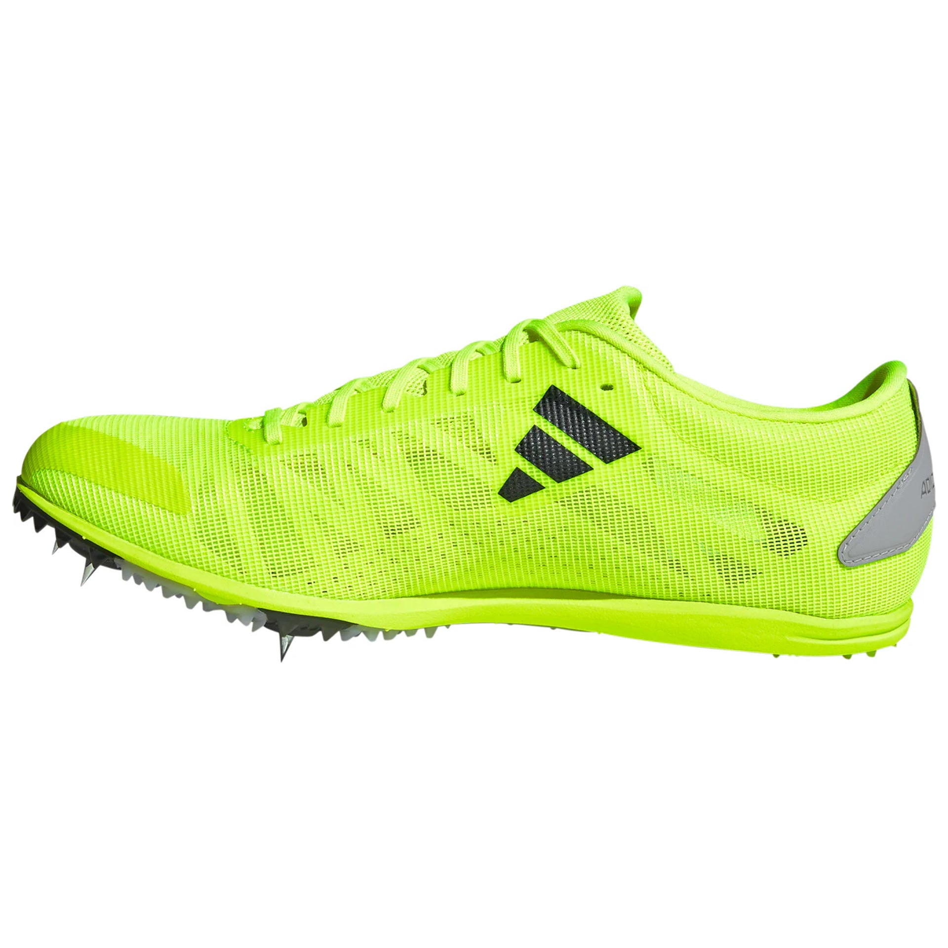 Men's Adizero XCS Running Spikes Lucid Lemon / Core Black / Halo Silver - Achilles Heel