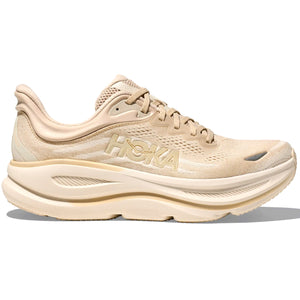 Hoka Men's Bondi 9 Running Shoes Oatmeal / Oat Milk - achilles heel