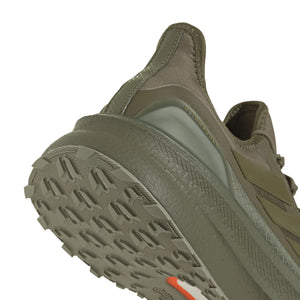 adidas Men's Ultraboost 5 GORE-TEX Running Shoes Olive Strata / Silver Pebble - achilles heel