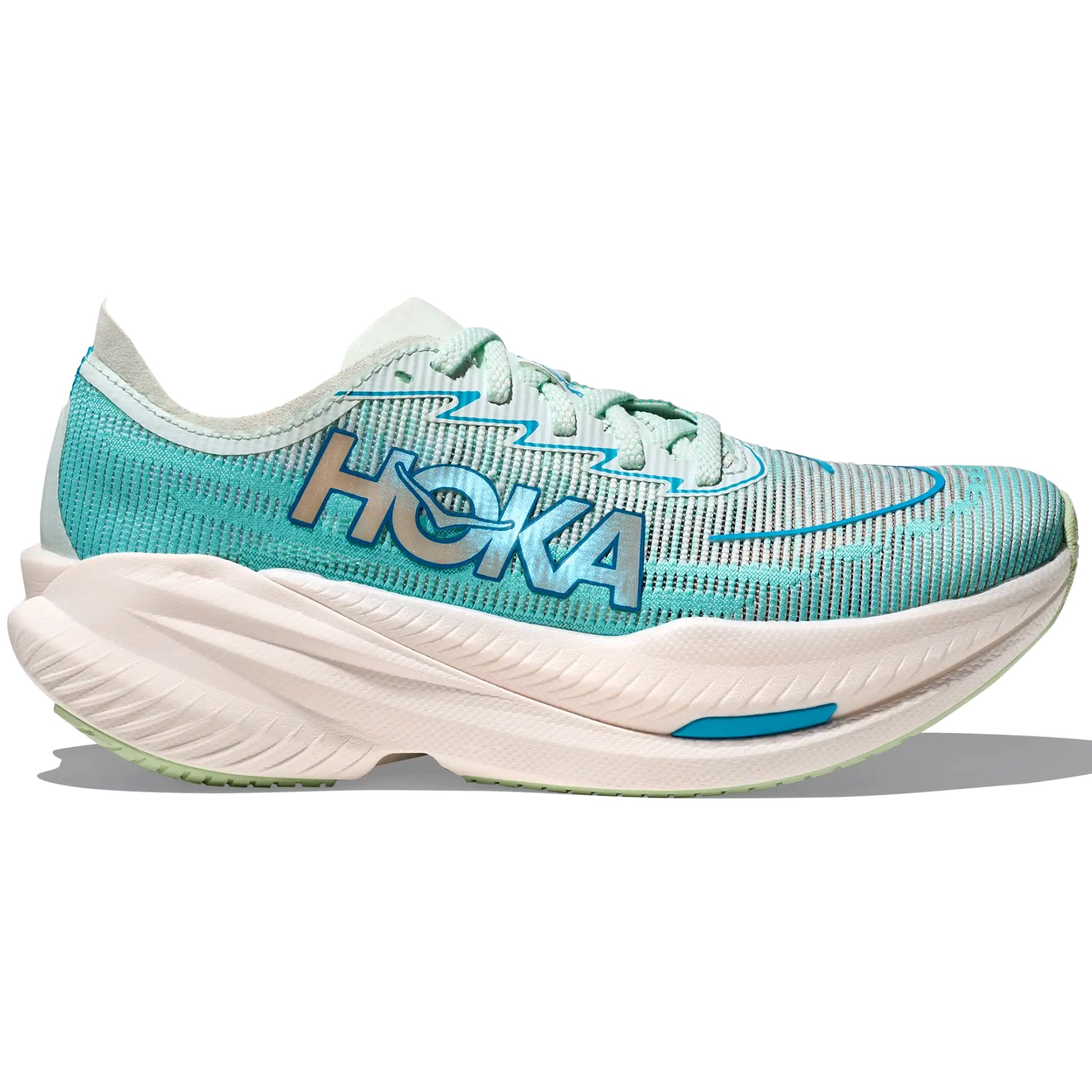 Women's Mach X 2 Running Shoes Snow Melt / Blue Spark - Achilles Heel