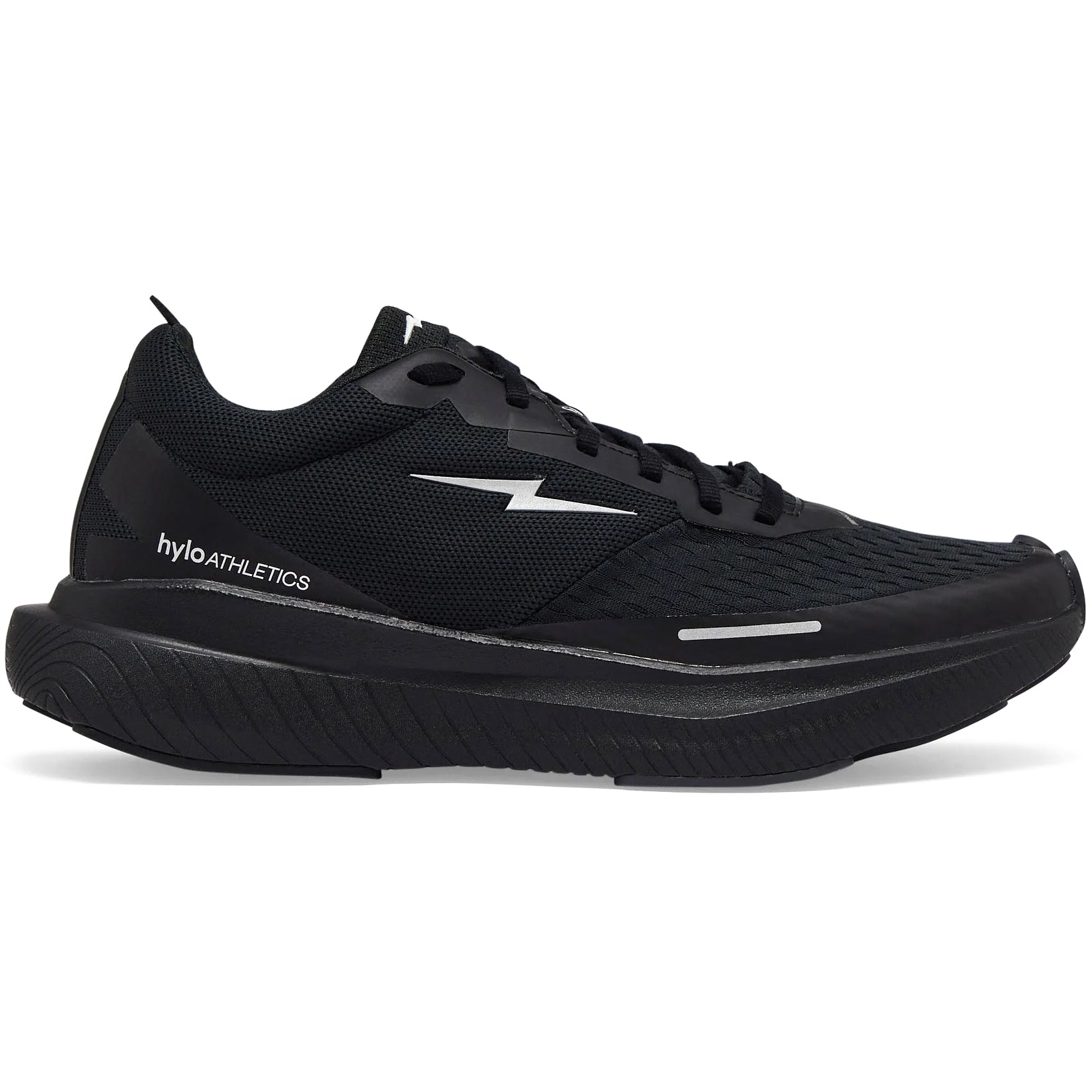 Hylo Impact Running Shoes Triple Black - Achilles Heel