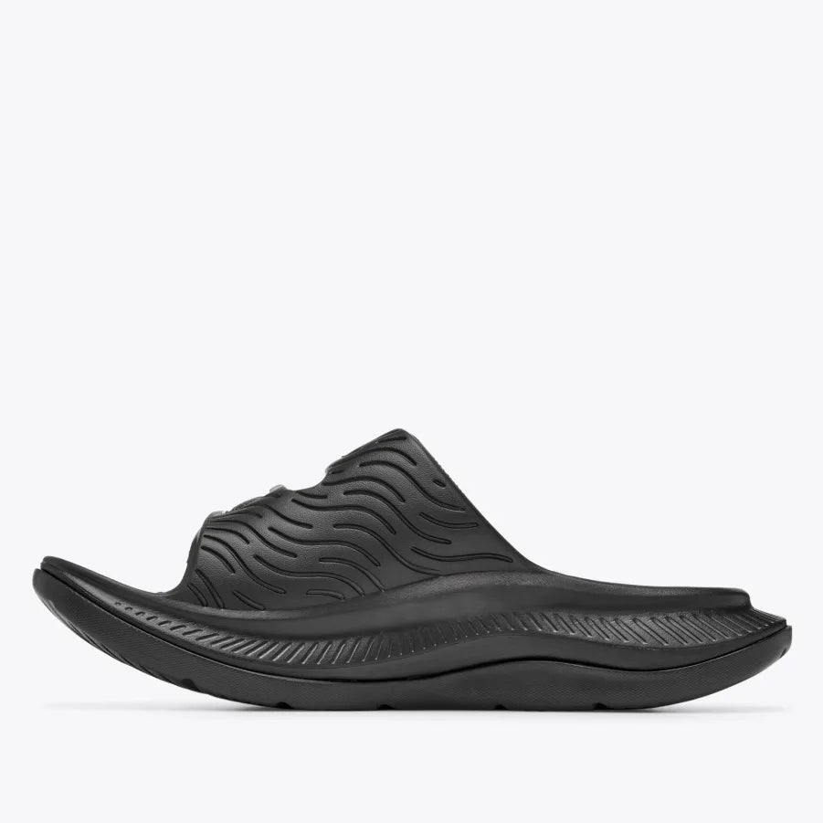 Hoka Ora Luxe Black / Black - achilles heel