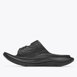 Hoka Ora Luxe Black / Black - achilles heel