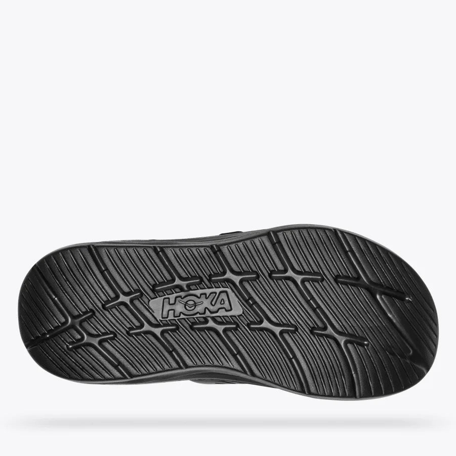 Hoka Ora Luxe Black / Black - achilles heel