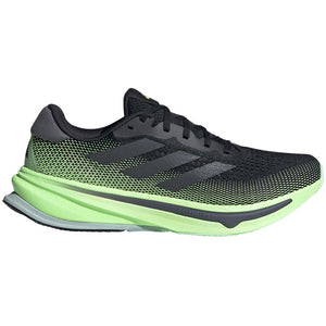 adidas Men's Supernova Rise Running Shoes Core Black / Grey Five / Green Spark - achilles heel