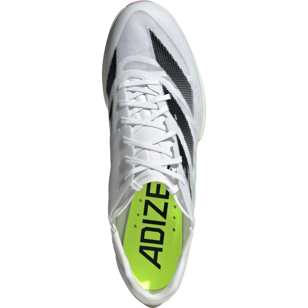 adidas Adizero Prime SP2 Running Spikes Cloud White / Core Black / Green Spark - achilles heel