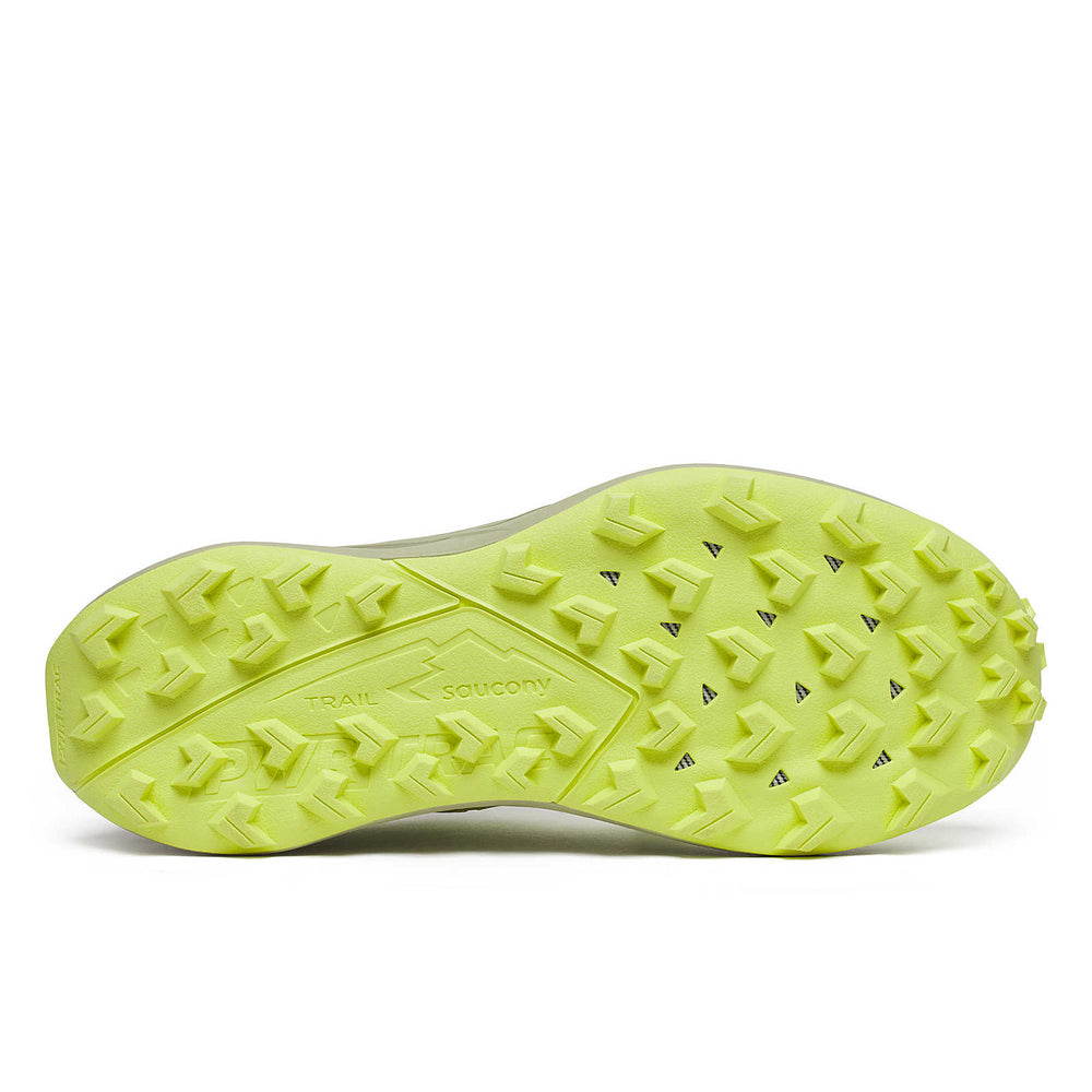 Saucony Women's Peregrine 15 Trail Running Shoes Sunny / Hemlock - achilles heel