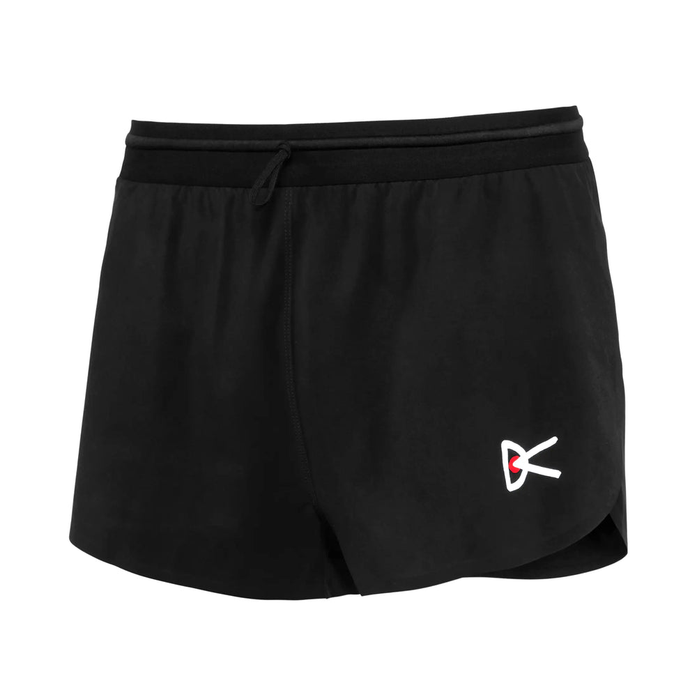 District Vision Men's 2 Inch Ultralight Race Shorts Black - achilles heel