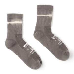 Satisfy Merino Tube Socks Morel Tie-Dye - achilles heel