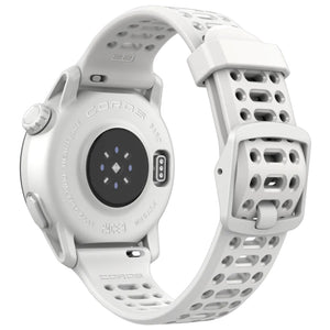 COROS Pace 3 Silicone Strap GPS Sport Watch White - achilles heel
