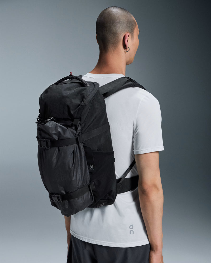 On Speed Pack 24L Elite Black / Magnet - achilles heel