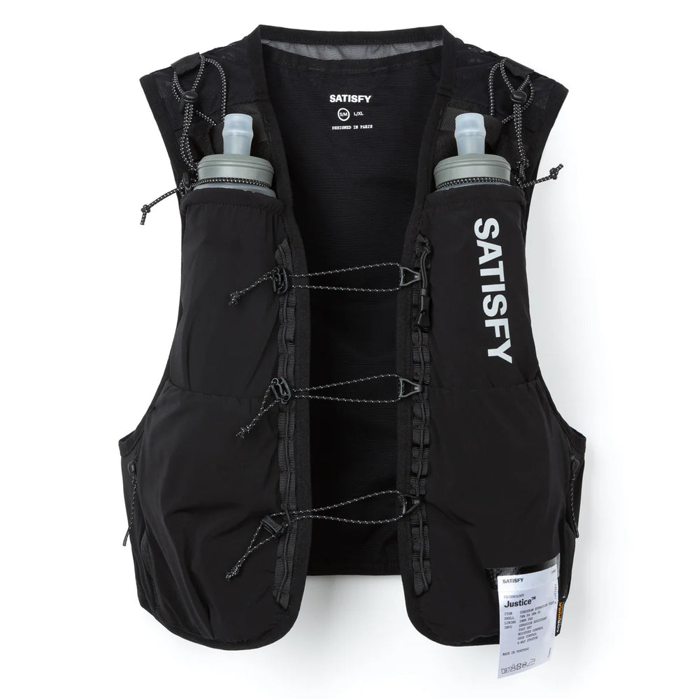 Satisfy Justice Cordura 5L Hydration Vest Black v2 - achilles heel