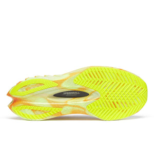 Saucony Men's Endorphin Pro 4 Running Shoes Fog / Peel - achilles heel