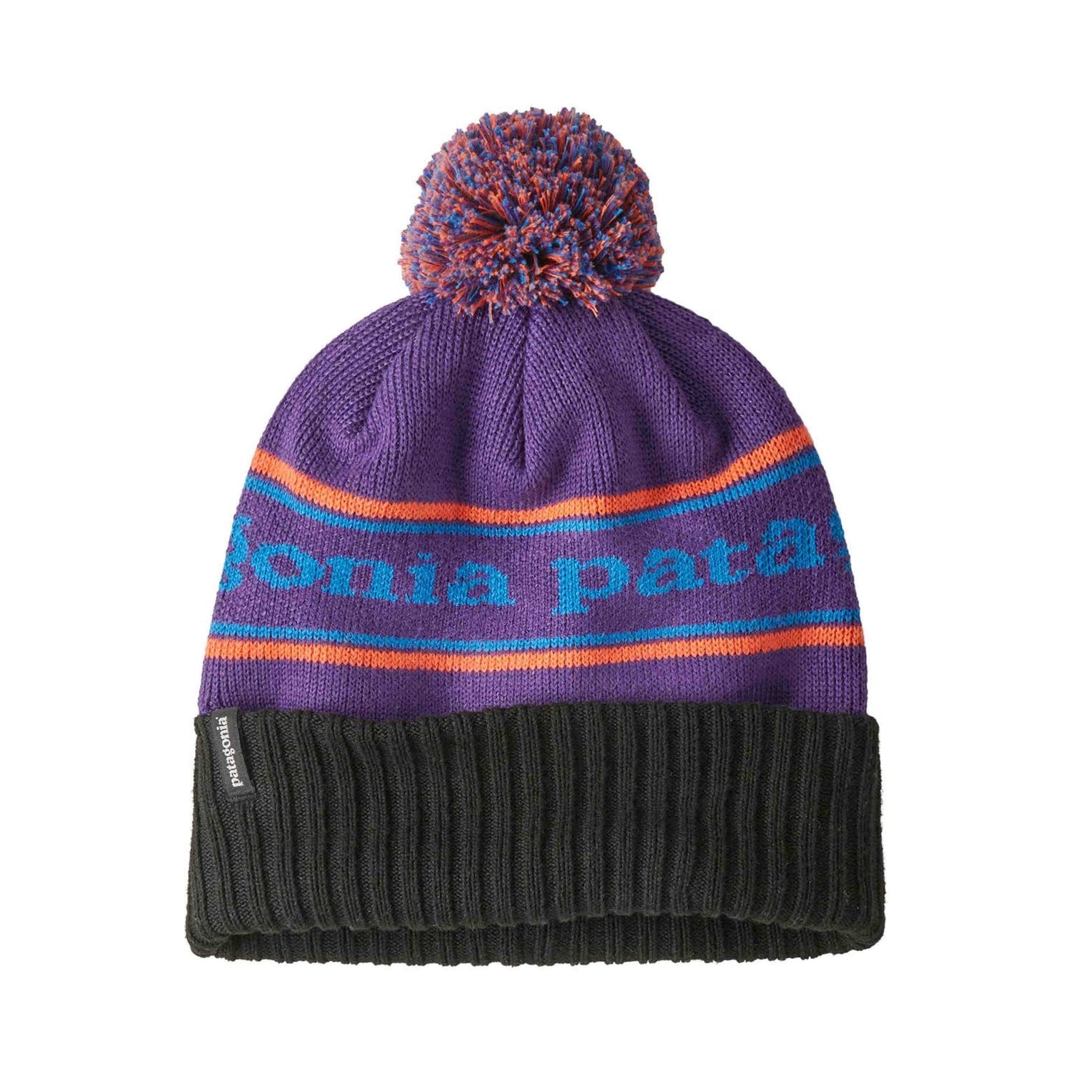 Patagonia Powder Town Beanie Park Stripe / Purple - Achilles Heel