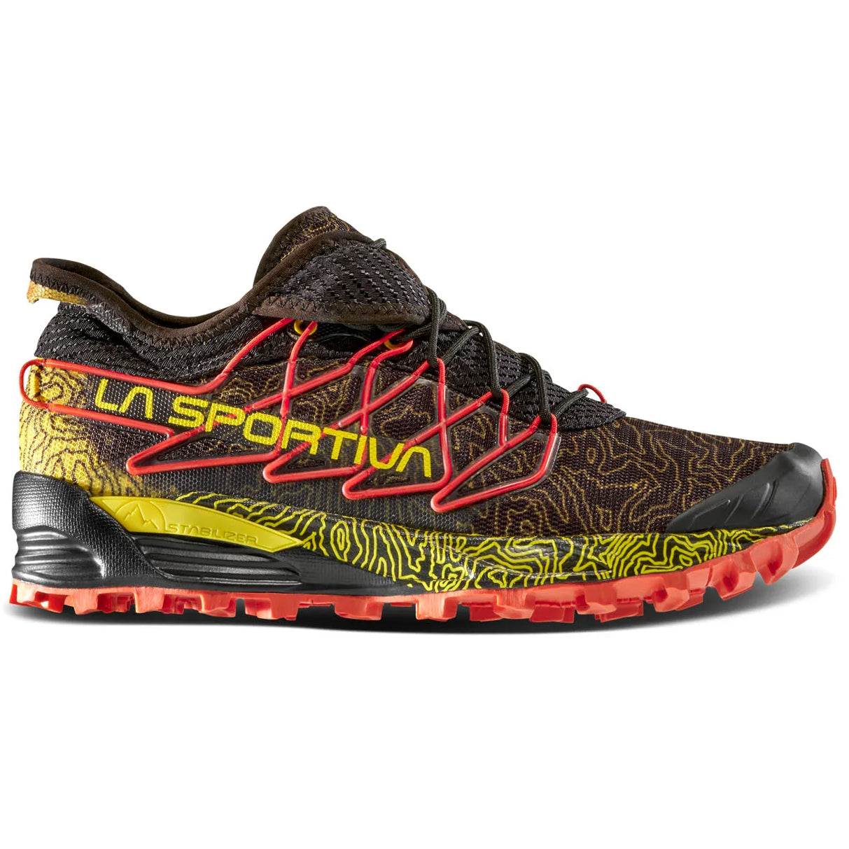 La Sportiva Men's Mutant Trail Running Shoes Black / Yellow - Achilles Heel