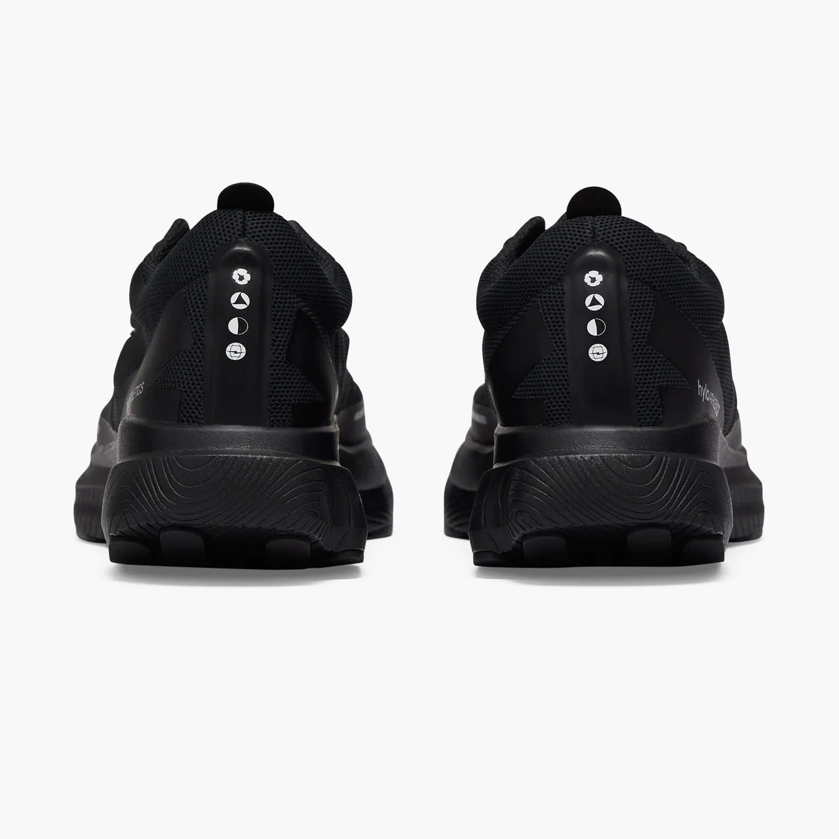 Hylo Impact Running Shoes Triple Black - Achilles Heel