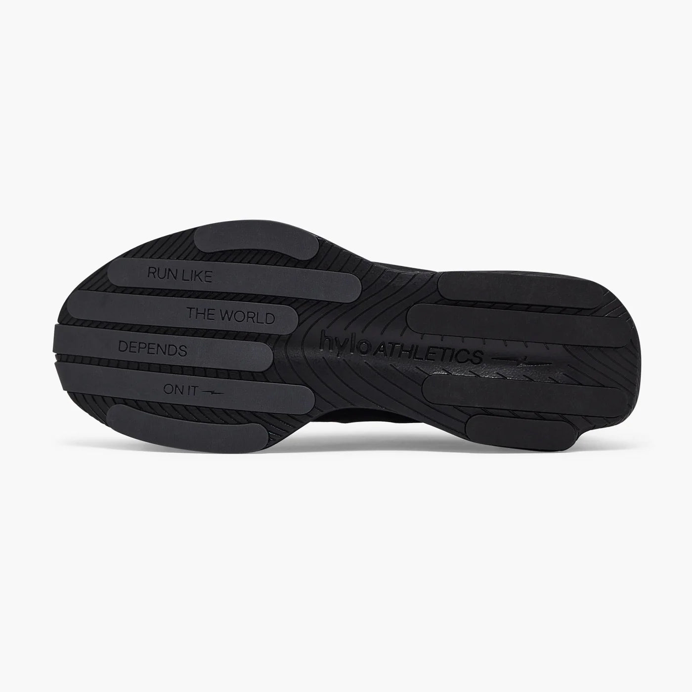 Hylo Impact Running Shoes Triple Black - Achilles Heel