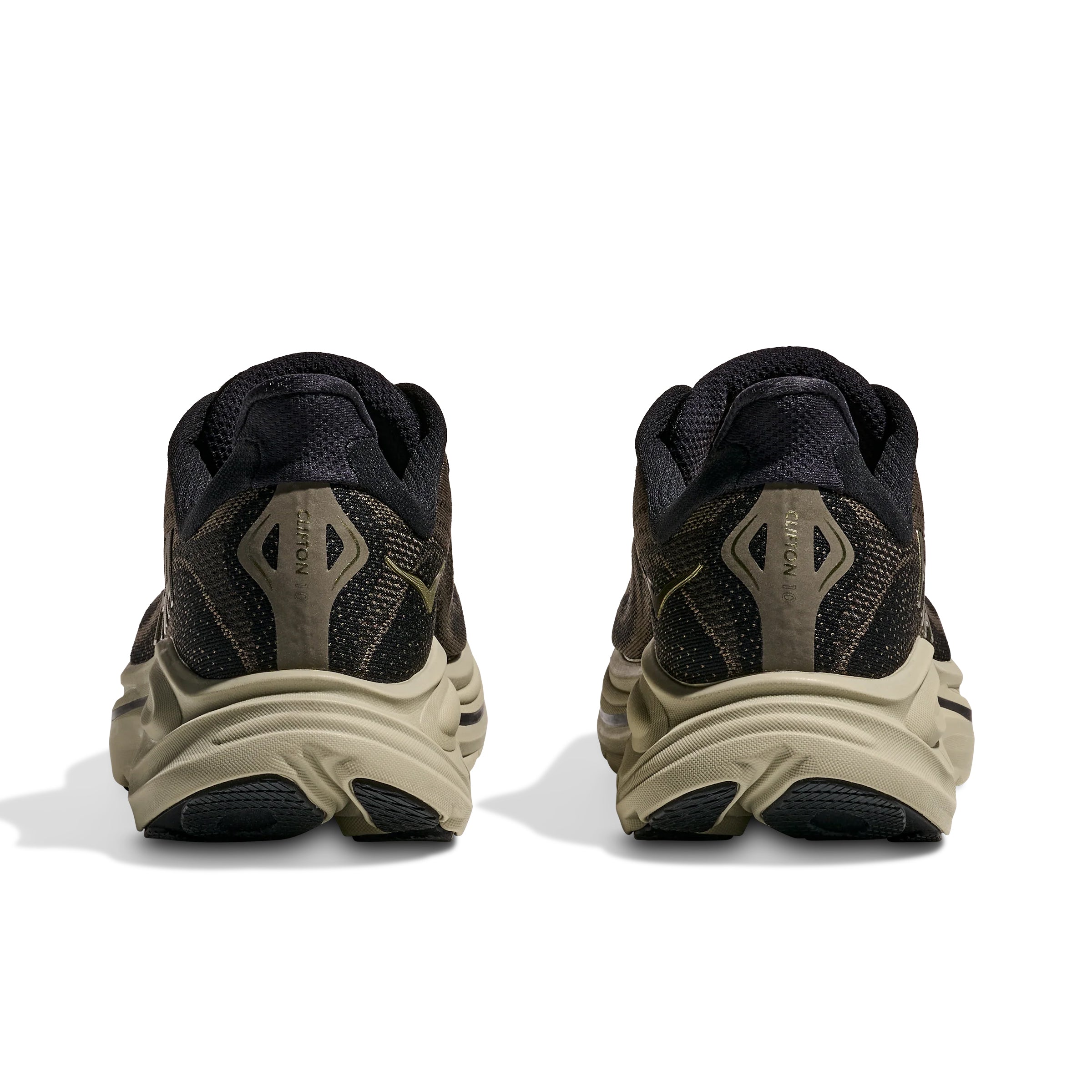 Men's Clifton 10 Running Shoes Dark Roast / Black