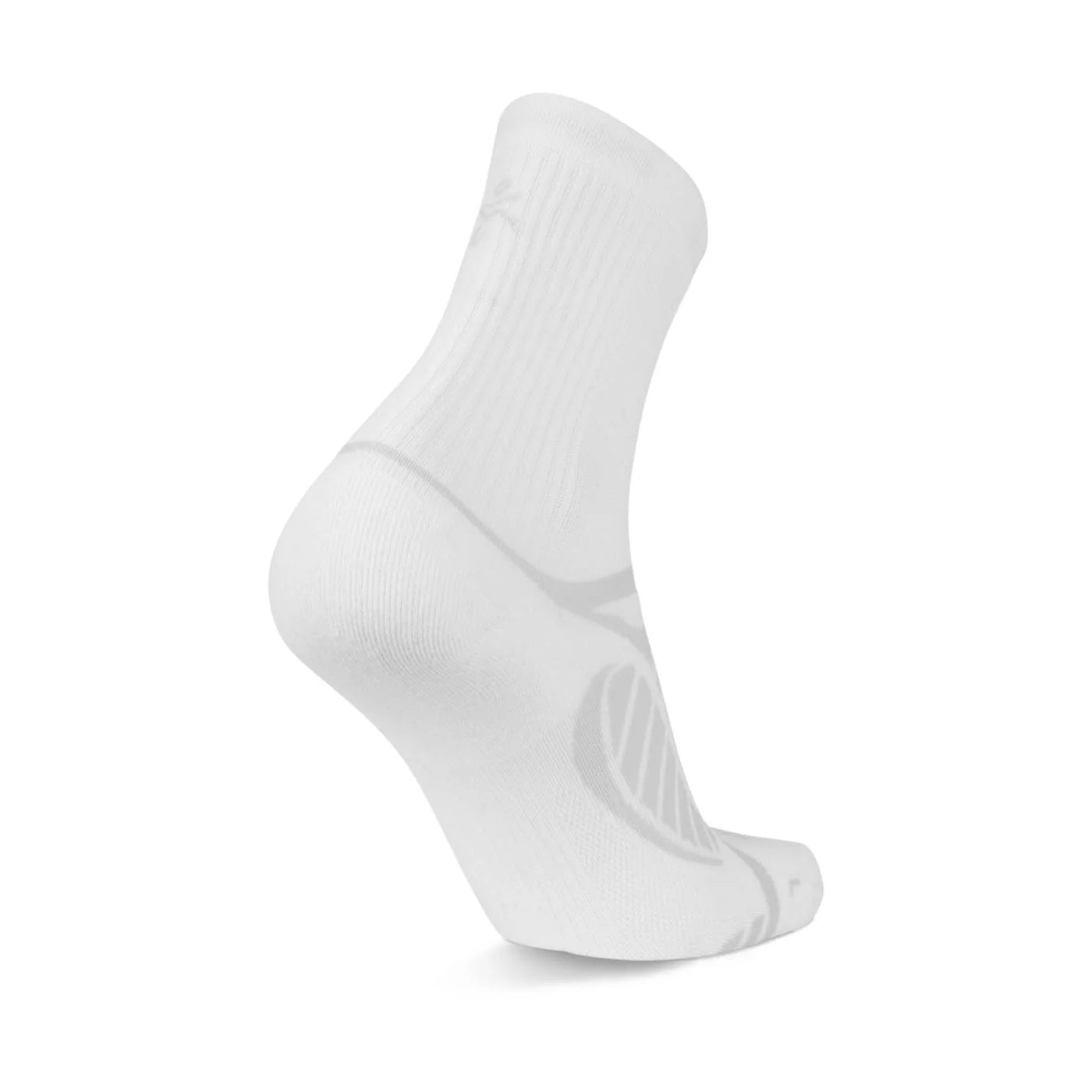 Ultralight Crew Running Socks White
