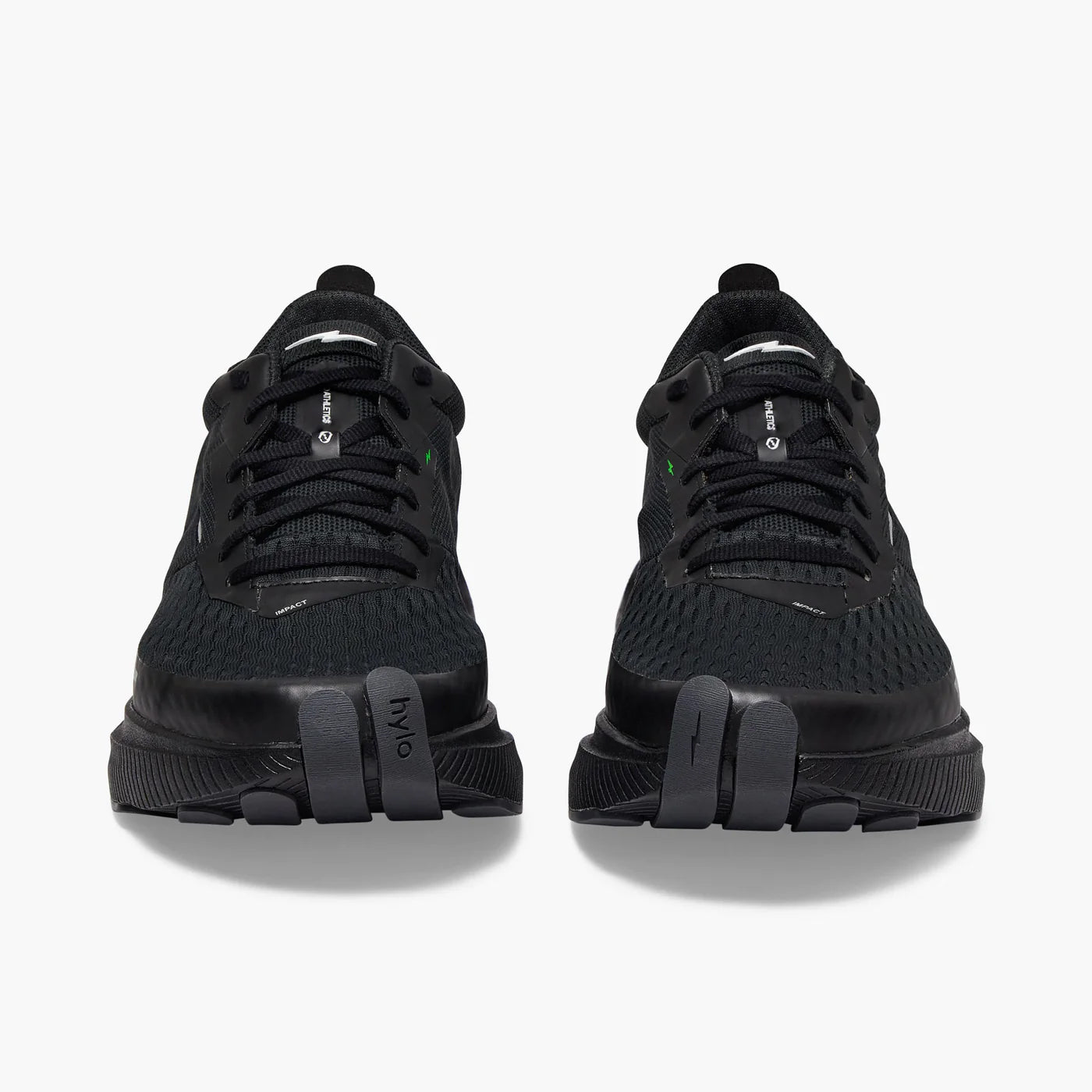 Hylo Impact Running Shoes Triple Black - Achilles Heel