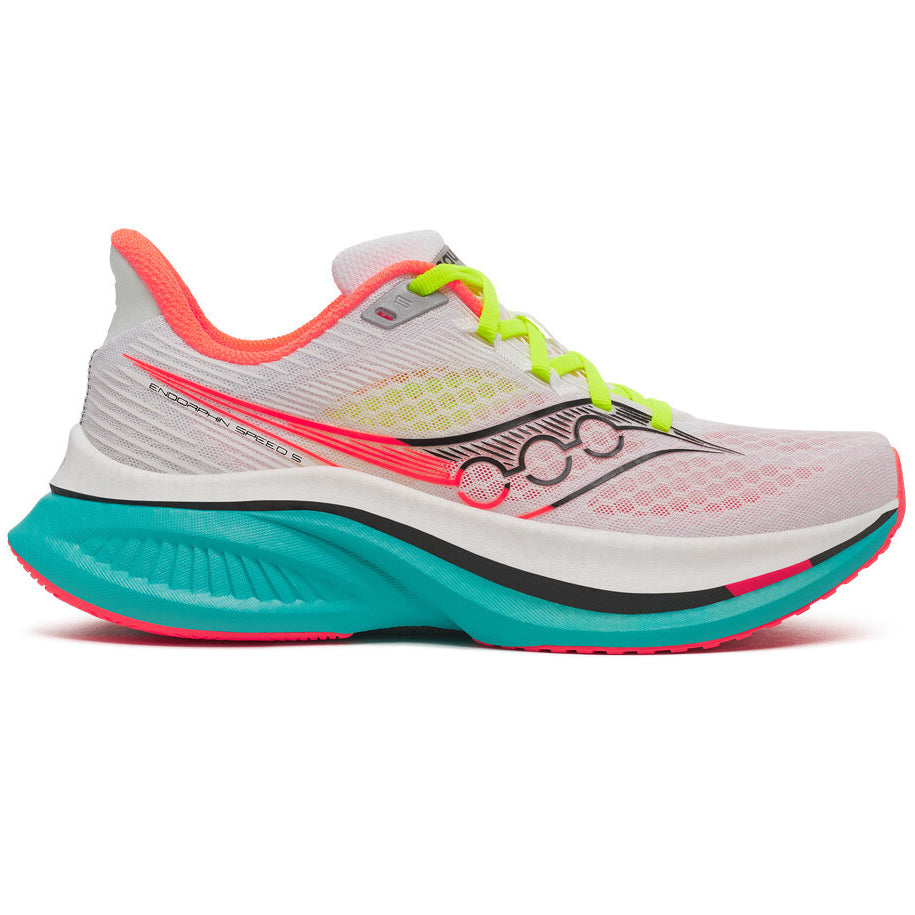 Women's Endorphin Speed 5 Running Shoes White / Mutant - Achilles Heel