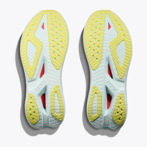 Hoka Men's Mach X 2 Running Shoes Grapefruit / Electric Coral - achilles heel