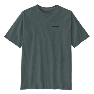 Patagonia Men's P-6 Logo Responsibili Tee Nouveau Green - achilles heel