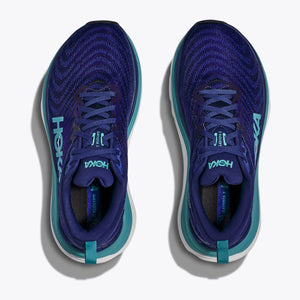 Hoka Women's Gaviota 5 Running Shoes Bellwether Blue / Evening Sky - achilles heel