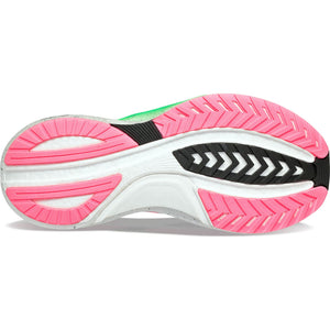 Saucony Women's Tempus Running Shoes White / Vizi Pink - achilles heel