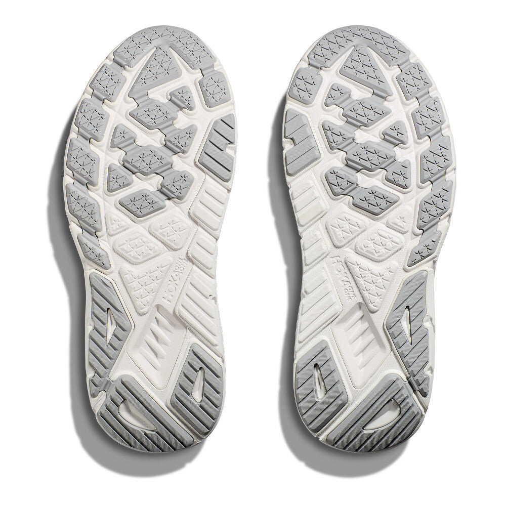 Hoka Men's Arahi 7 Wide Fit Running Shoes Outer Space / White - achilles heel