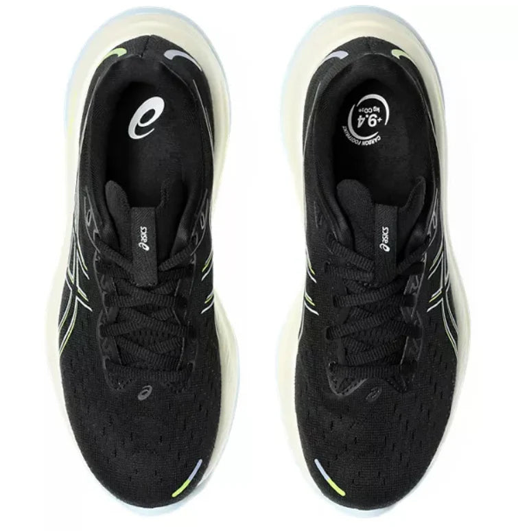 Asics Women's Gel-Cumulus 26 Running Shoes Black / Safety Yellow - achilles heel