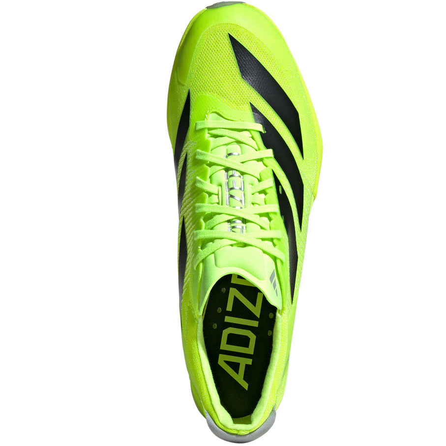 Adizero Finesse Running Spikes Lucid Lemon / Core Black / Halo Silver - Achilles Heel