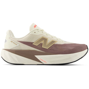New Balance Men's Fuelcell Rebel v5 Running Shoes Angora / Earth Shadow / Sea Salt - achilles heel